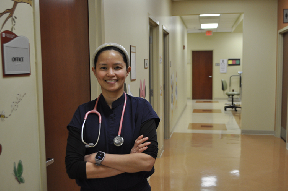 Staff around Hampton Regional