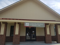 The front door to the Coastal Plains Primary Care